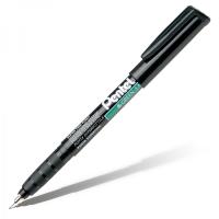 Маркер перманентный PENTEL Green Label 0.6 мм перо круглое 1 шт черный NMF50-AO