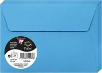 Конверт CLAIREFONTAINE Pollen C6 114 x 162 мм 120 г/м2 1 шт, голубой насыщенный RH-5556C