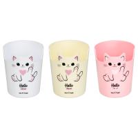 Подставка-стакан MESHU "Meow" пластиковая, ассорти RE-MS_65096