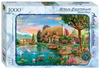 Пазл Step Puzzle 1000 "Авторская коллекция. Коттедж на берегу озера" STP-79551