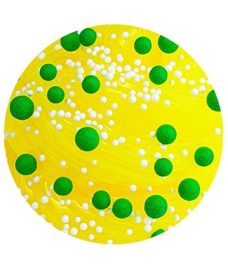Слайм Slime "Crunch-slime" by Влад А4, 110 г, желтый AS-SLM059