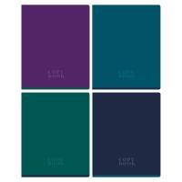 Тетрадь 48л. A5 клетка BG "Monocolor. Dark" RE-Т5ск48_11871