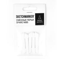 Сменные перья SKETCHMARKER долото (5 шт/упак) MPSPBROAD