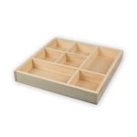 Заготовка для декорирования Mr.Carving Органайзер большой 30 x 30 x 4 см сосна ВД-481