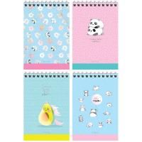 Блокнот А6 40л. MESHU "Cute friends" на гребне RE-MS_41450