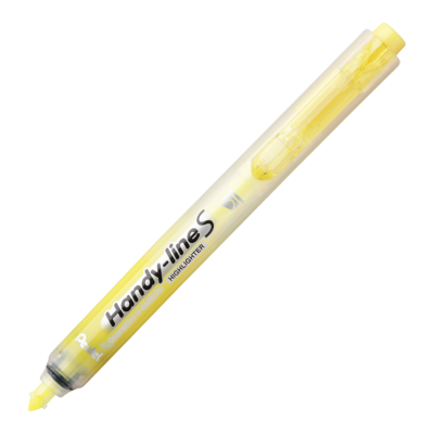 Маркер-выделитель текста автоматический PENTEL Handy-Lines 1.0-4.5 мм пулевидный 1 шт желтый SXS15-GO