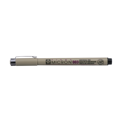 Ручка капиллярная SAKURA Pigma Micron 0.15 мм Черный MPXSDK00349