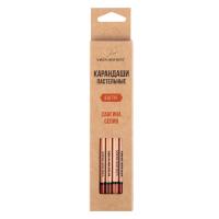 Набор пастельных карандашей VISTA-ARTISTA LE (Limited Edition) 6 шт: Сангина x2, Сангина светлая x2, Сепия x2 VFPS-6