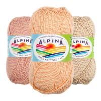 Пряжа ALPINA Lollipop 100% хлопок 50 г 175 м ± 8 м