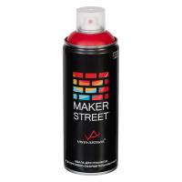 Краска в аэрозольном баллоне MAKERSTREET 400 мл 209 Бордовый MS400-209