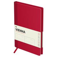 Ежедневник недатированный A5 136л. BG "Vienna. Fuchsia" кожзам, мягкий переплет, фуксия, цветной срез RE-DuA5_61258