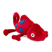 Мягкая игрушка ORANGE TOYS Хамелеон красный 30 см ORT-OT5023/30B