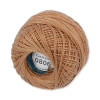 Пряжа GAMMA Ирис 100% хлопок 1 x 10 г 82 ± 3 м №0806 т.бежевый GAM-IRI-1-0806