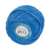 Пряжа GAMMA Ирис 100% хлопок 1 х 10 г 82 ± 3 м №0513 синий GAM-IRI-1-0513
