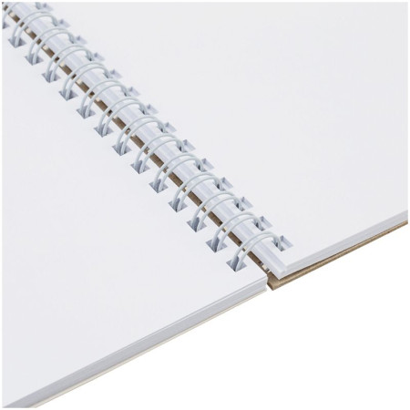 Скетчбук 60л. 150 x 150 мм MESHU "Harmonicat" 120 г/м2, на гребне, выб. лак, soft-touch RE-MS_44866