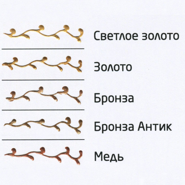 Контур по стеклу туба 20 мл Медь 1609134