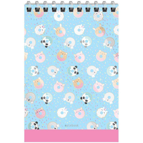 Блокнот А6 40л. MESHU "Cute friends" на гребне RE-MS_41450