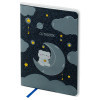 Записная книжка А5 80л. MESHU "Cutestar" ЛАЙТ, кожзам, съемная пластиковая обложка с дизайном, пантон, белила, блок в линию RE-MS_53503