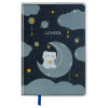 Записная книжка А5 80л. MESHU "Cutestar" ЛАЙТ, кожзам, съемная пластиковая обложка с дизайном, пантон, белила, блок в линию RE-MS_53503