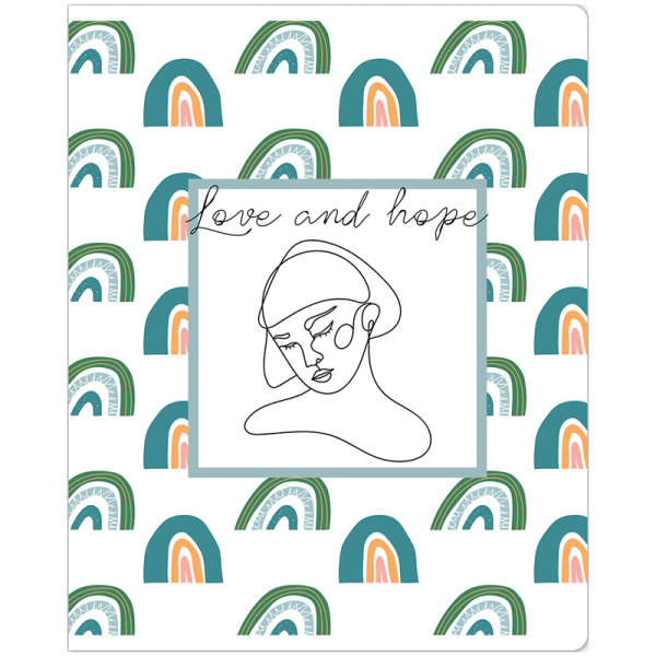 Тетрадь 96л. A5 клетка ArtSpace "Стиль. Love and hope" RE-Т96к_36428