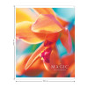 Тетрадь 48л. A5 клетка Greenwich Line "Magic of flowers" глянцевая ламинация, 70 г/м2 RE-N5c48-41050