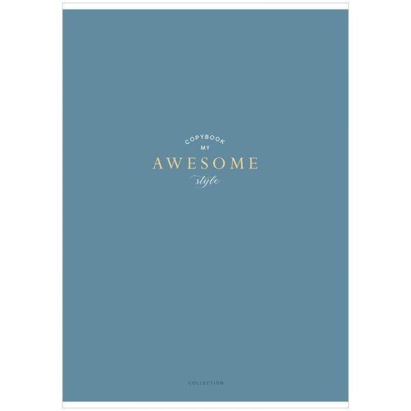 Тетрадь 80л. A4 линия ArtSpace "Моноколор. Awesome style" RE-Т80А4л_36592