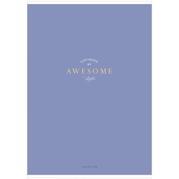 Тетрадь 80л. A4 линия ArtSpace "Моноколор. Awesome style" RE-Т80А4л_36592