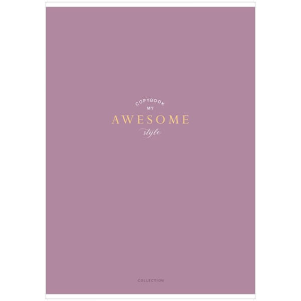 Тетрадь 80л. A4 линия ArtSpace "Моноколор. Awesome style" RE-Т80А4л_36592