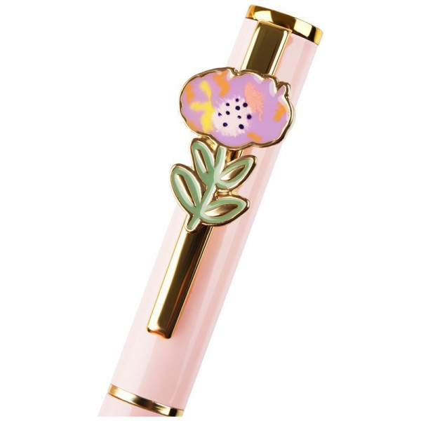 Ручка шариковая MESHU "Flower" синяя, 1.0 мм RE-MS_94185