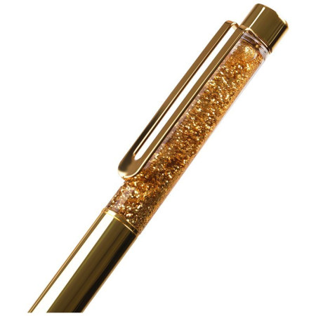 Ручка шариковая автоматическая MESHU "Gold sand" синяя, 1.0 мм RE-MS_94109