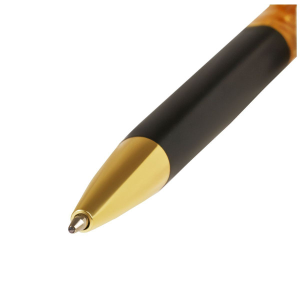 Ручка шариковая автоматическая MESHU "Gold sand" синяя, 1.0 мм RE-MS_65908