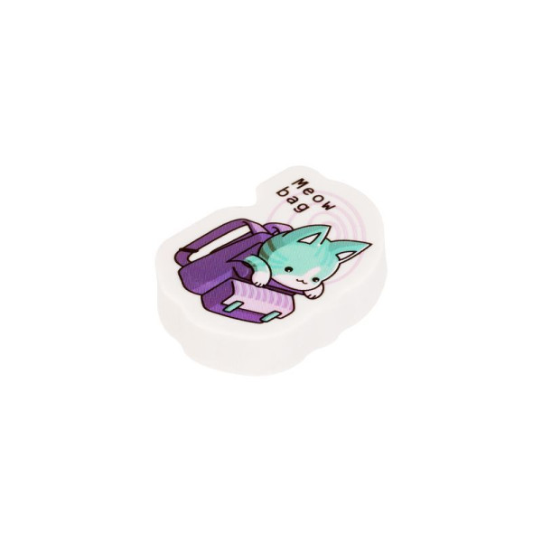 Ластик MESHU "Meow-bag" фигурный 40 x 30 x 13 мм, термопластичная резина RE-MS_45598