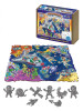 Фигурный деревянный пазл "FUN ART collection" Космическая одиссея" MAG8369