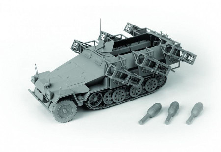 Сборная модель: Немецкий бронетранспортёр с пусковыми установками SD.KFZ. 251/1 AUSF.B Ханомаг, З-3625