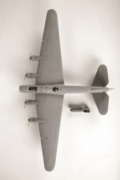 Сборная модель: Самолет "ТБ-7", З-7291