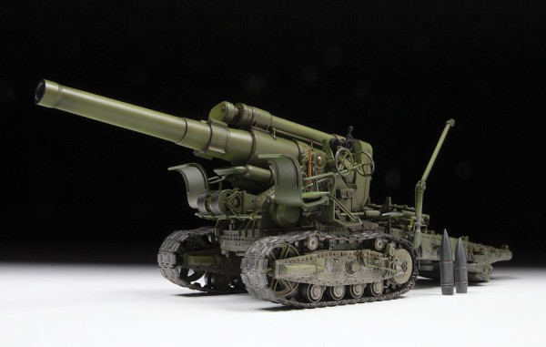 Сборная модель: Советская гаубица Б-4 З-3704