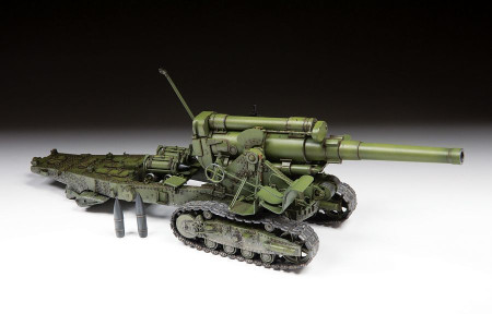 Сборная модель: Советская гаубица Б-4 З-3704