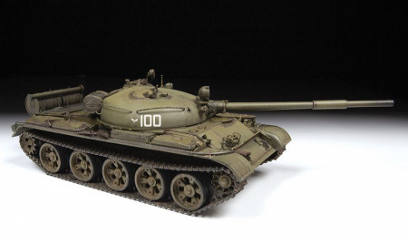 Сборная модель: Советский боевой танк Т-62, З-3622