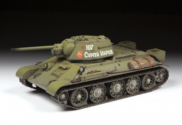 Сборная модель: Советский средний танк Т-34/76 (обр. 1942), З-3686