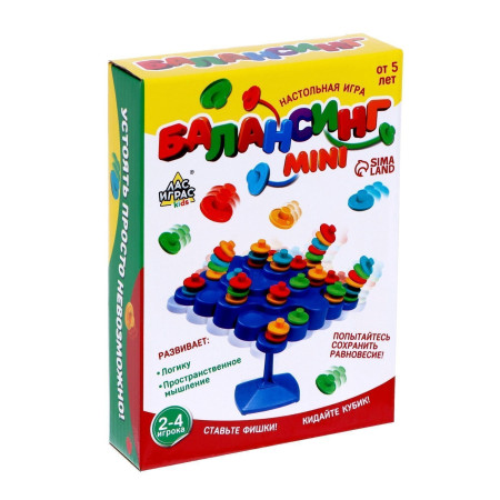 Настольная игра "Балансинг mini" №SL-0140 SIM-1442423