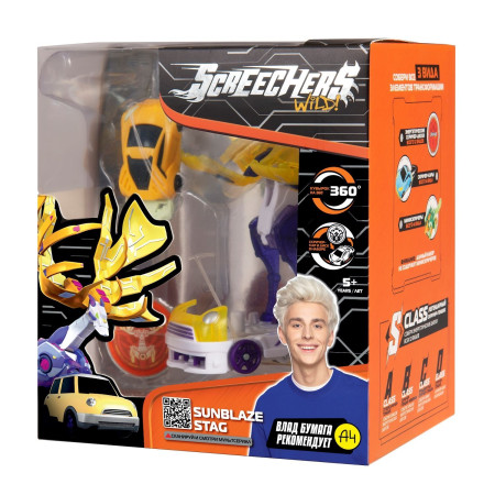 Дикие Скричеры. Игровой набор Санблейз Стаг L2. ТМ Screechers Wild ROS-39864