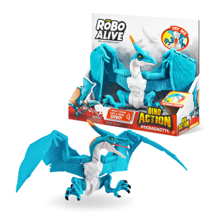 Игрушка ZURU Robo Alive интерактивная "Птеродактиль" IT-7173