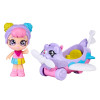 Кинди Кидс. Игровой набор Мини-кукла Рэйнбоу Кейт с самолетом. ТМ Kindi Kids ROS-39760