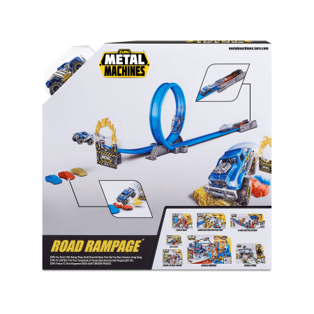 Набор ZURU Metal Machines, трек "Дорожная ярость" с машинкой IT-6701