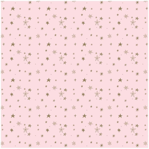 Упаковочная бумага глянцевая MESHU "Stars" 1л. 70 x 100 см 90 г/м2 RE-М100_41098
