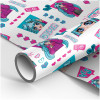 Упаковочная бумага глянцевая MESHU "Super cool" 1л. 70 x 100 см 80 г/м2 RE-MS_53460
