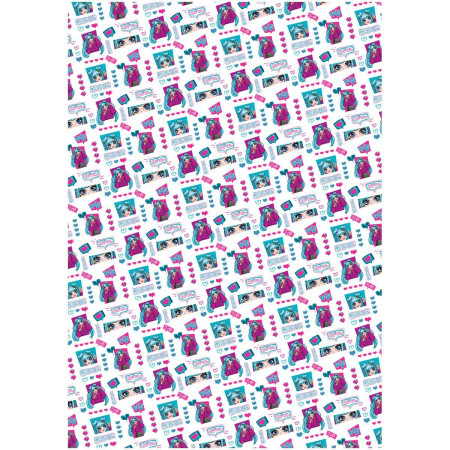 Упаковочная бумага глянцевая MESHU "Super cool" 1л. 70 x 100 см 80 г/м2 RE-MS_53460