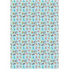 Упаковочная бумага глянцевая MESHU "Кассеты" 1л. 70 x 100 см 80 г/м2 RE-MS_53467