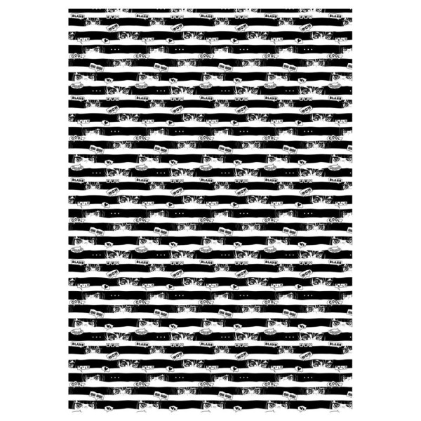 Упаковочная бумага глянцевая MESHU "Anime" 1л. 70 x 100 см 80 г/м2, ассорти, 5 дизайнов RE-MS_62813