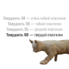 Пластилин скульптурный PLASTILINE 1 кг, 60-твердый, светло-серый RH-1660T